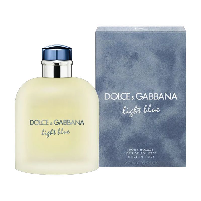 Perfume-Dolce---Gabbana-Light-Blue-Pour-Homme-Masculino-Eau-de-Toilette-200-ml