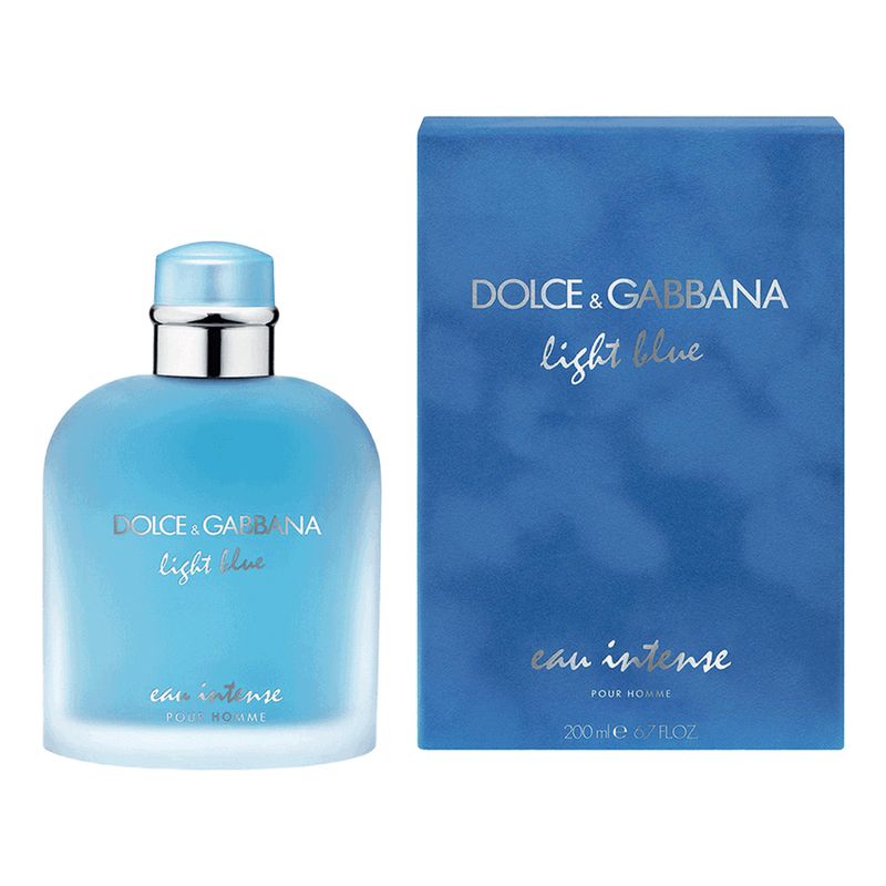 Perfume-Dolce---Gabbana-Light-Blue-Pour-Homme-Eau-Intense-Eau-de-Parfum-200-ml