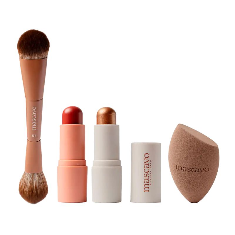 Mascavo-Hibiscus-Glow---Go-Trio---Problender-Esponja-Grande