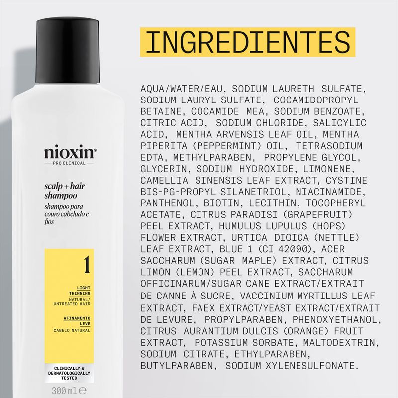 Shampoo-para-Cabelo-Natural-com-Afinamento-Leve---Sistema-1-Shampoo---300ml