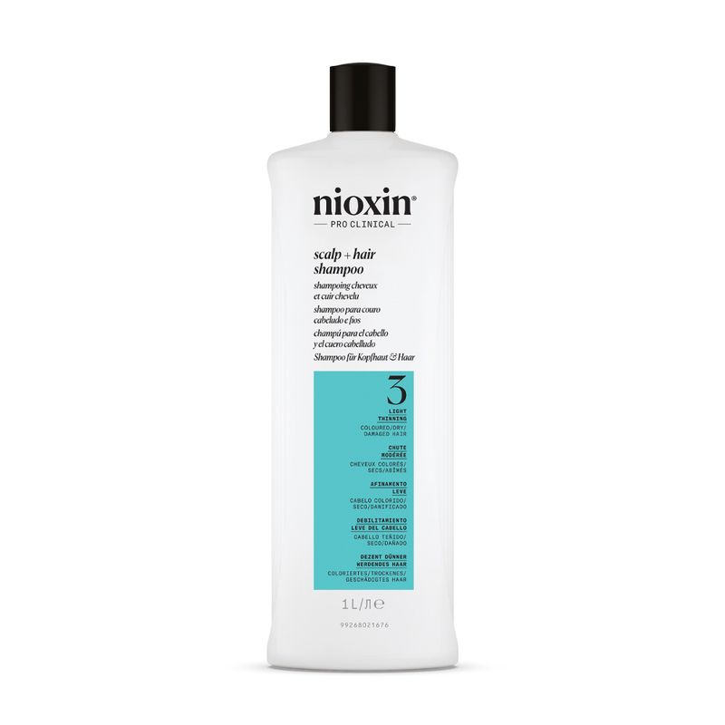 Shampoo-para-Cabelo-Colorido-Seco-Danificado-com-Afinamento-Leve---Sistema-3-Shampoo---1L