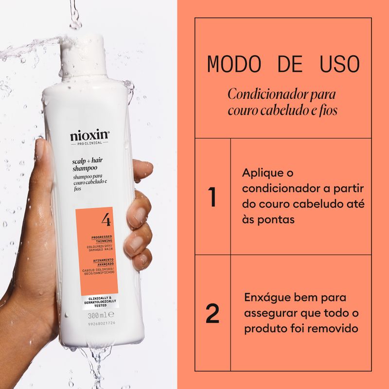 NIOXINP-CABELO-COLORIDO-SECO-DANIFICADO-AFINAMENTO-AVANCADO-SISTEMA-4-CONDICIONADOR-300ML