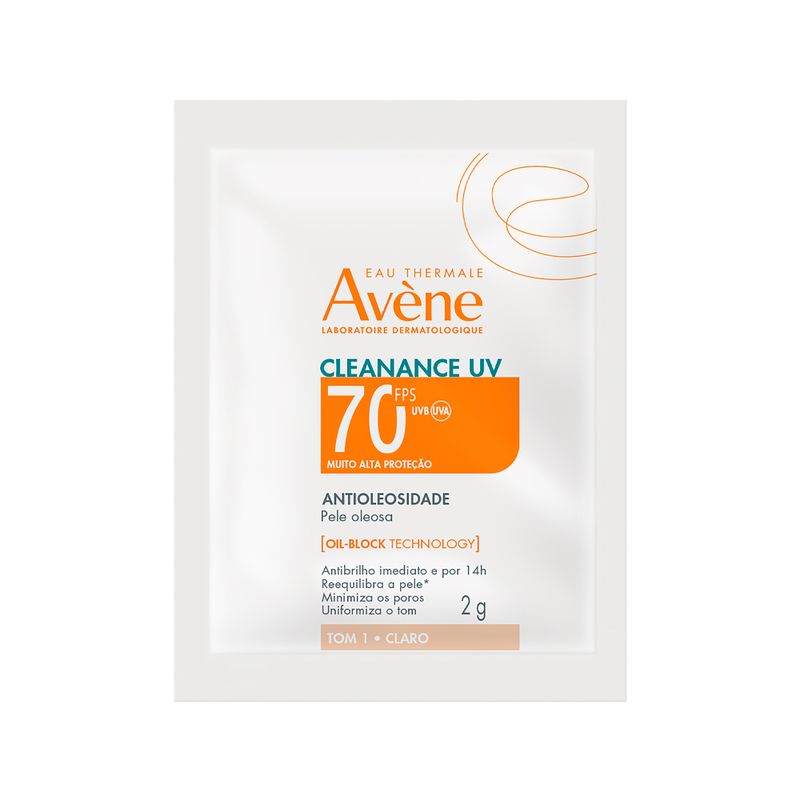 Protetor-Solar-Antioleosidade-Avene-Cleanance-UV-FPS70-Tom-1---Claro-2g