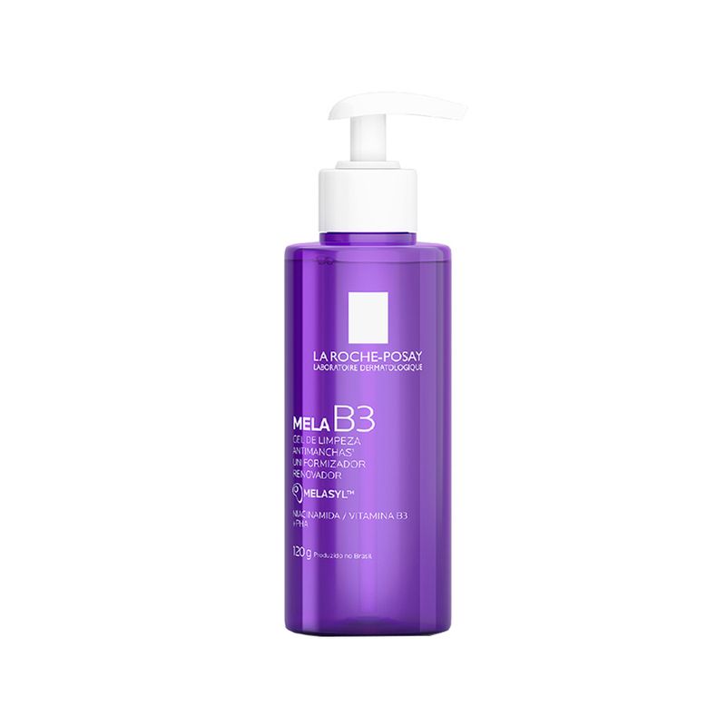 Gel-de-Limpeza-La-Roche-Posay-Mela-B3-Antimanchas-Uniformizador-Renovador-120-g