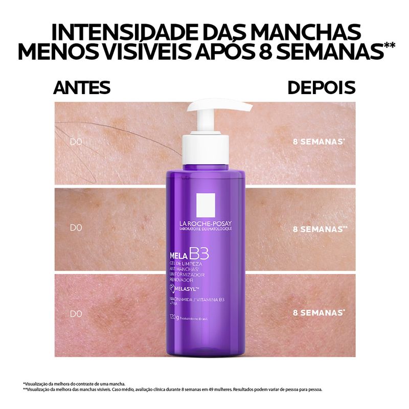 Gel-de-Limpeza-La-Roche-Posay-Mela-B3-Antimanchas-Uniformizador-Renovador-120-g