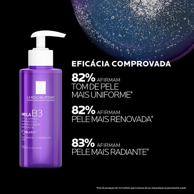 Gel-de-Limpeza-La-Roche-Posay-Mela-B3-Antimanchas-Uniformizador-Renovador-120-g