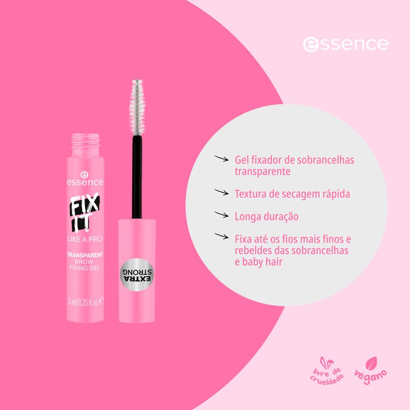 Gel-Fixador-de-Sobrancelha-para-Definicao-Essence-Fix-It-Like-a-Pro-Incolor-85-ml