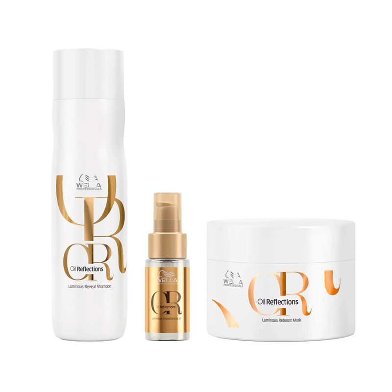 Kit-Wella-Oil-Reflections---Shampoo-250-ml---Mascara-150-ml---Oleo-30-ml