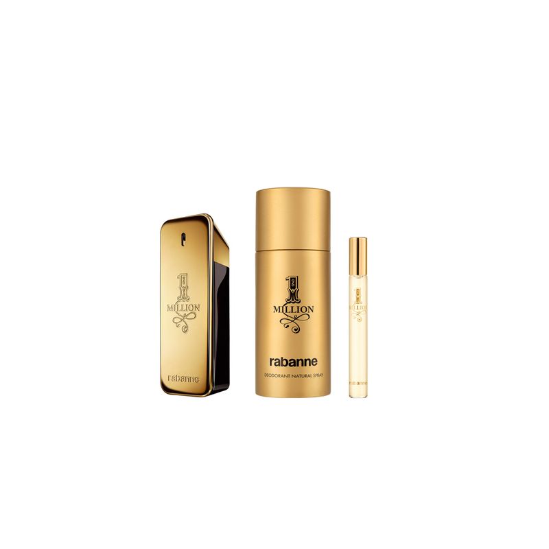 Kit-Coffret-Rabanne-Kit-1-Million-Masculino-Eau-de-Toilette-100-ml---Desodorante-150-ml---Miniatura-10-ml
