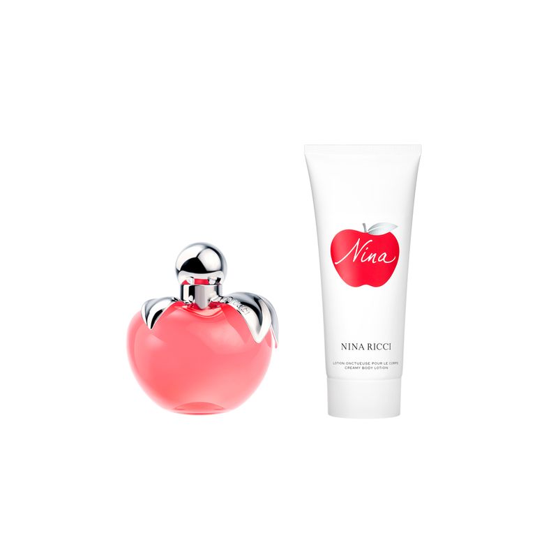 Kit-Coffret-Nina-Ricci-Kit-Nina-Feminino-Eau-de-Toilette-50-ml---Creamy-Creme-corporal-75-ml