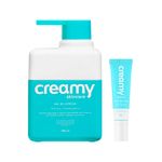 Kit-Facial-Creamy---Drops-Serum-Hidratante-30-ml---Gel-De-Limpeza-180-ml-F1