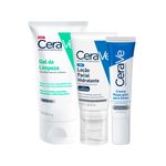 Kit-Cerave-Facial---Locao-Hidratante-52-ml---Gel-De-Limpeza-60-g---Creme-Para-Os-Olhos-Ceramidas-15-g-F1