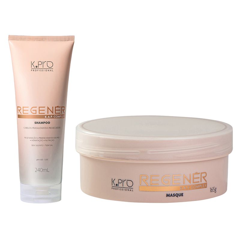 Kit-K-Pro-Profissional-Regener-K.A.P-Complex---Shampoo-240-ml---Mascara-165-g-F1