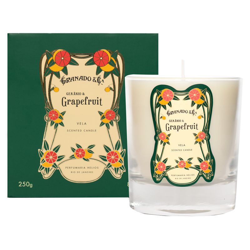 Vela-Granado-Grapefruit---Geranio-Vintage-250-g