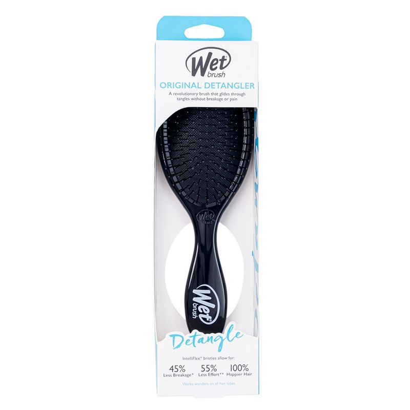 Escova-De-Cabelo-Desembaracadora-Detangler-Preta-Wetbrush