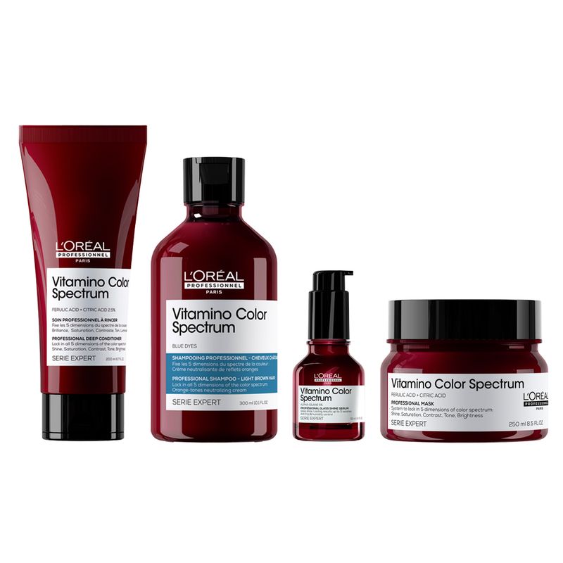 Loreal-Professionnel-Serie-Expert-Vitamino-Color-Spectrum-Blue-Shampoo-300Ml-Condicionador-200Ml-Mascara-250Ml-Serum-50Ml