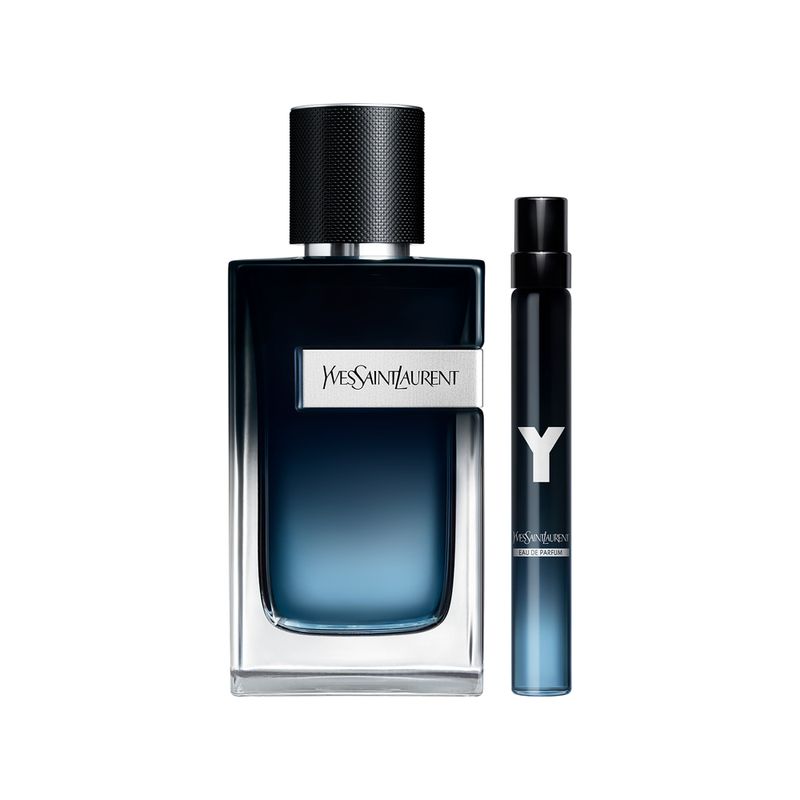 Kit-Coffret-Perfume-Yves-Saint-Laurent-Y-Masculino-Eau-de-Parfum-100-ml---Miniatura-10-ml