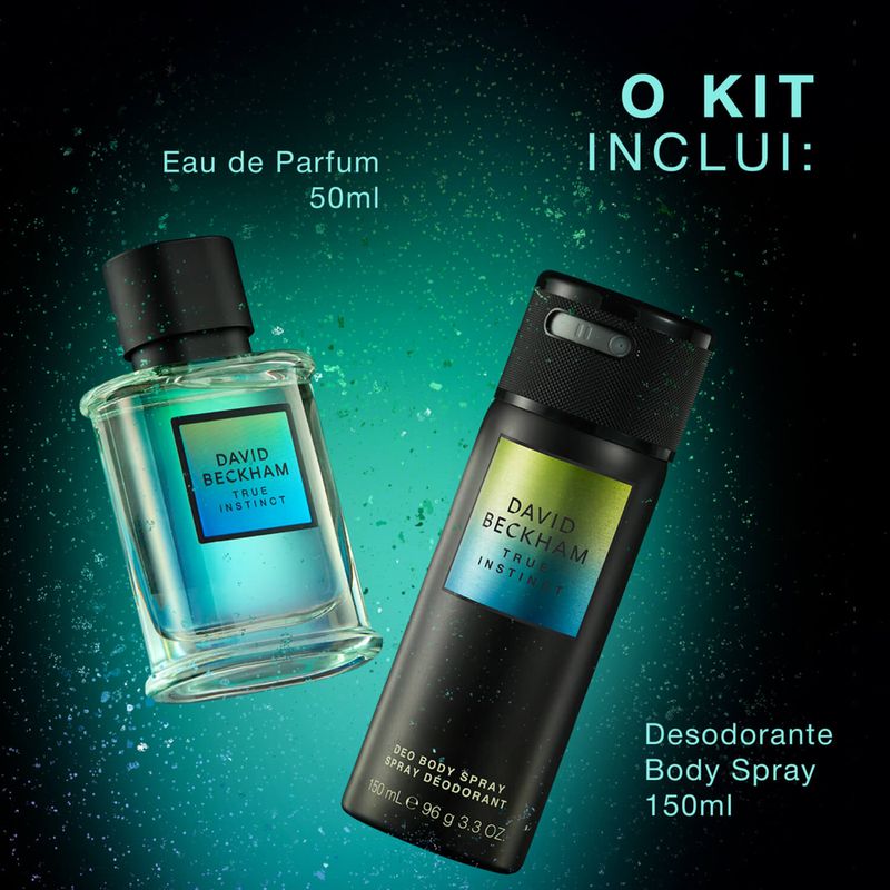 Kit-David-Beckham-True-Instinct-Eau-de-Parfum-Perfume-Masculino-50ml---Instinct-Body-Spray-150ml
