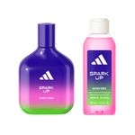 KIT-ADIDAS-ADIDAS-VIBES-SPARK-UP-EDP-100ML---SHOWER-GEL-100ML-