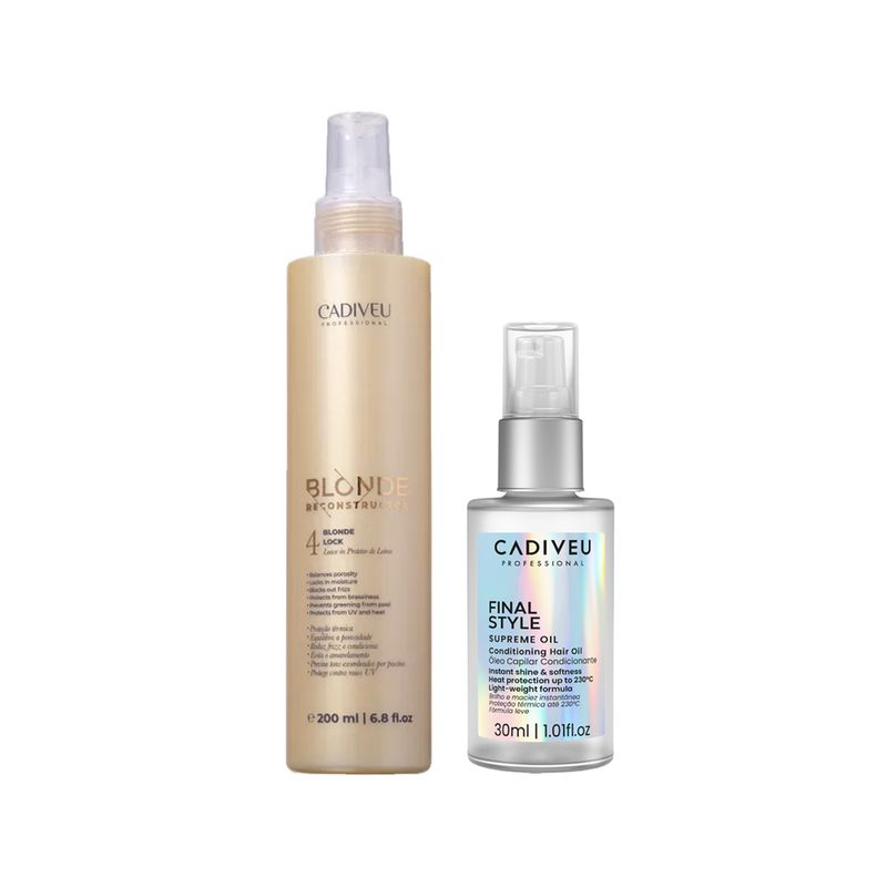KIT-CADIVEU-BLONDE-RECONSTRUCTOR-KEEPER-LEAVE-IN-200ML-FINAL-STYLE-SUPREME-OIL-OLEO-CAPILAR-30ML-