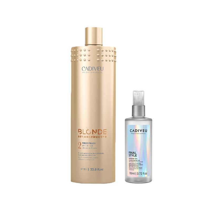 KIT-CADIVEU-BLONDE-RECONSTRUCTOR-KEEPER-MASCARA-1000ML---FINAL-STYLE-OLEO-CAPILAR-110ML