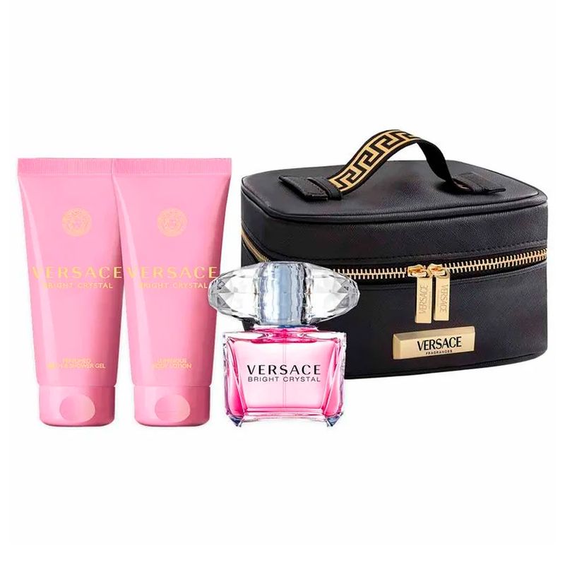 Kit-EDT-VERSACE-Bright-Crystal-Wom--90-BSG100-LUMBL100-GWP-