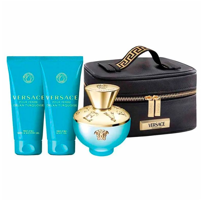 Kit-EDT-VERSACE-Dylan-Turquoise-Wom--100ml-BSG100ml-BL100ml-GWP-
