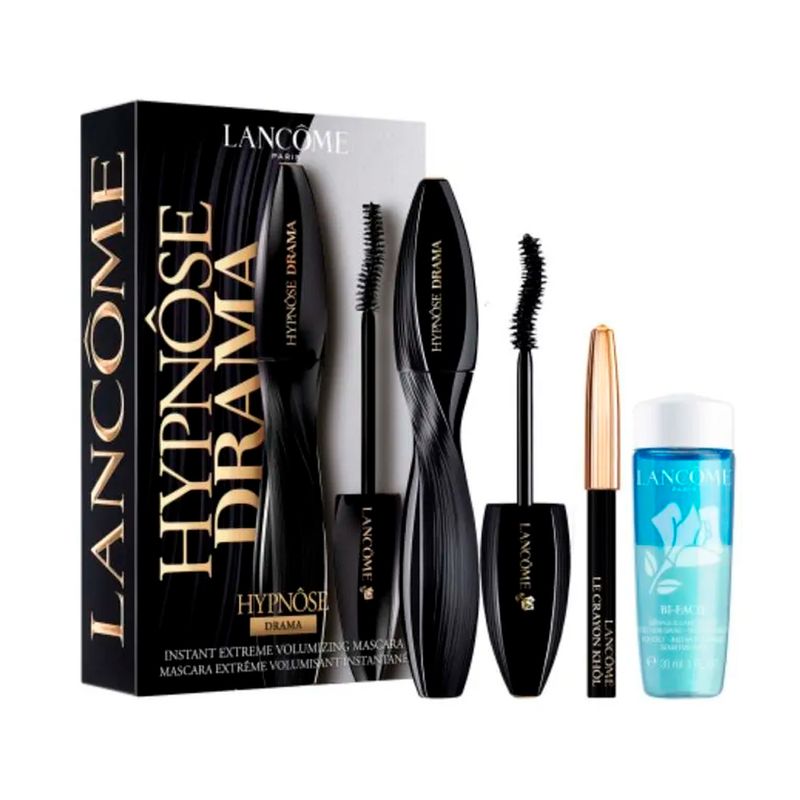 Kit-Lancome-Mascara-de-Cilios-Hypnose-Drama---Lapis-Khol---Demaquilante-Bi-Facil-30-ml