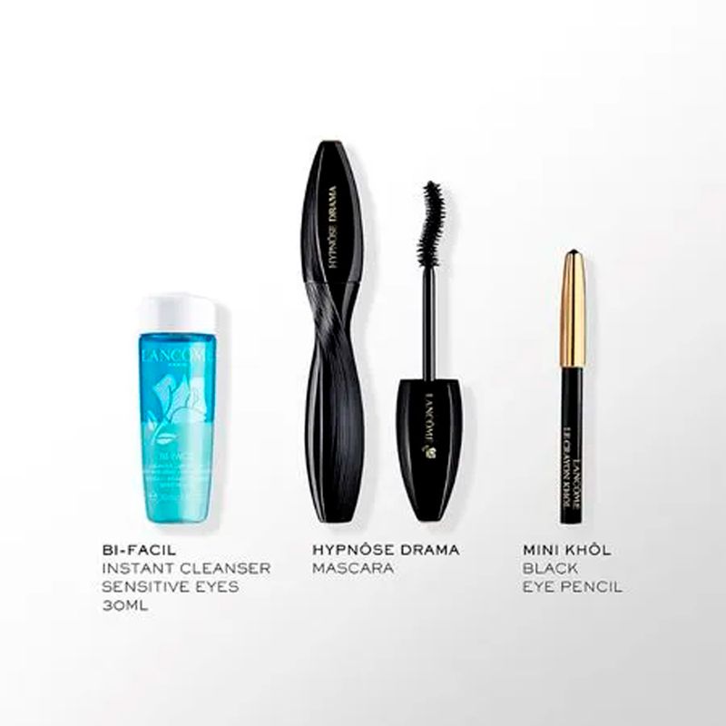 Kit-Lancome-Mascara-de-Cilios-Hypnose-Drama---Lapis-Khol---Demaquilante-Bi-Facil-30-ml
