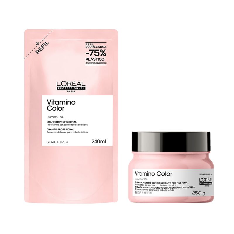 KIT-LOREAL-PROFESSIONEL-SERIE-EXPERT-VITAMINO-COLOR-SHAMPOO-240ML-REFIL---MASCARA-250G