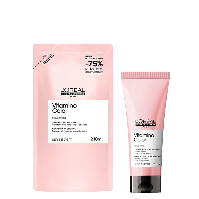 KIT-LOREAL-PROFESSIONEL-SERIE-EXPERT-VITAMINO-COLOR-SHAMPOO-240ML-REFIL---CONDICIONADOR-200ML