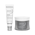 Kit-Bioderma-Pigmentbio-Night-Renewer-Creme-50ml---Gel-Creme-Clareador-Facial-Daily-Care-FPS-50--40ml-F1