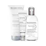 Kit-Bioderma-Pigmentbio-Foaming-Cream-Sabonete-Facial-e-Corporal--200ml---Agua-Micelar-250ml---Creme-Facial-Daily-Care-Fps-50--40ml-F1