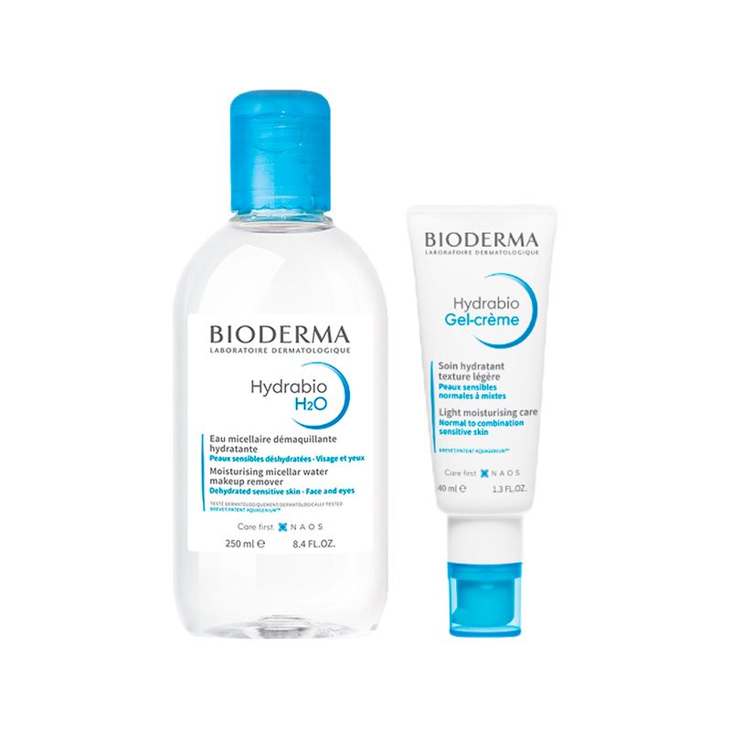 Kit-Bioderma-Hydrabio-Agua-Micelar-250ml---Gel-Creme-40ml-F1