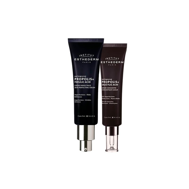 Kit-Esthederm-Intensive-Serum-Propolis---Salicylic-Acid-30ml---Creme-Anti-Idade-Facial-50ml-F1