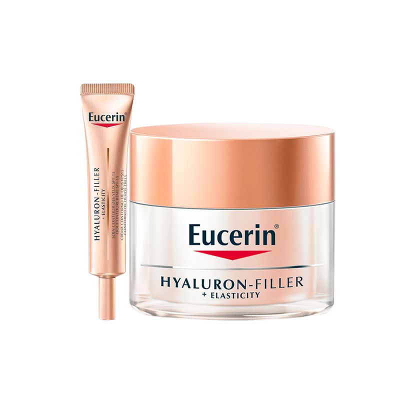 Kit-Eucerin-Hyaluron-Filler-Creme-para-Olhos-Anti-Idade-Elasticity-FPS-15-15ml---Creme-Facial-Anti-Idade-Elasticity-FPS-30-50ml-F1