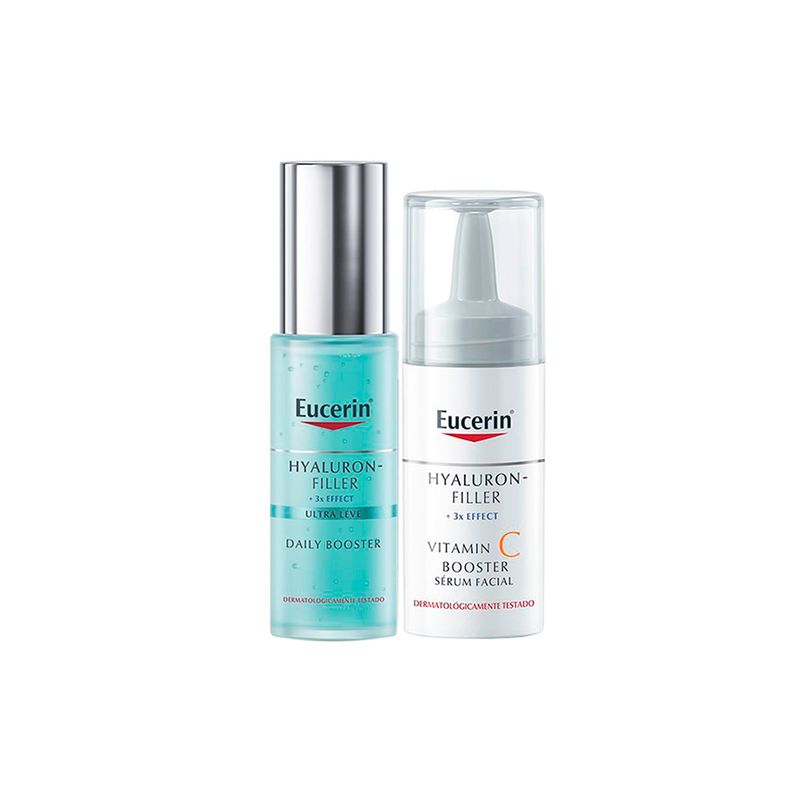 Kit-Eucerin-Hyaluron-Filler-Daily-Booster-Gel-Hidratante-30ml---Creme-Vitamin-C-Booster-8ml-F1