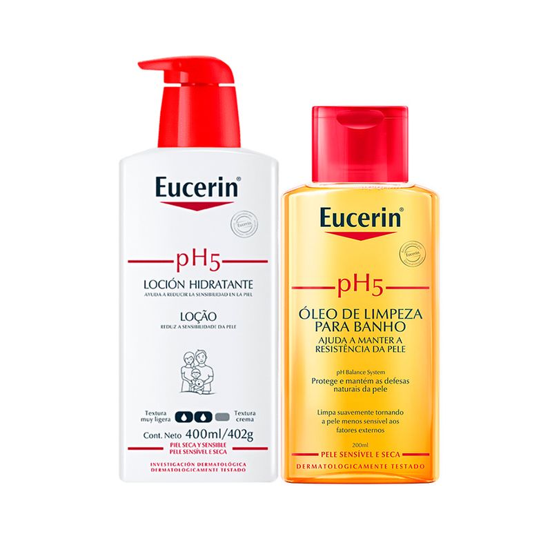 Kit-Eucerin-Ph5-Locao-400ml---Oleo-ph5-de-Limpeza-para-Banho-200ml-F1
