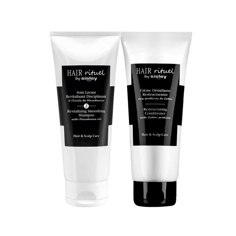 Kit-Sisley-Hair-Rituel-Revitalizing-Smoothing-Shampoo-200ml---Condicionador-Restructuring-200ml-F1