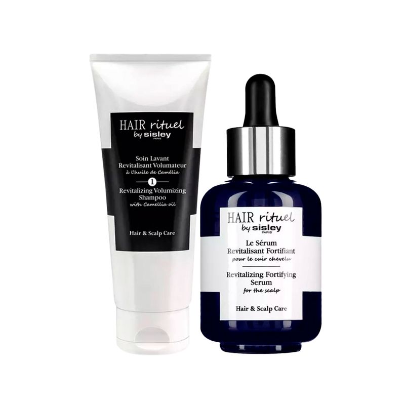 Kit-Sisley-Hair-Rituel-Revitalizing-Volumizing-Shampoo-200ml---Serum-Fortifying-60ml-F1