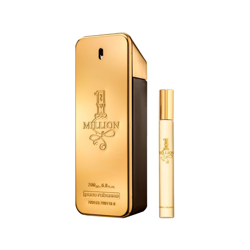 Kit-Perfume-Rabanne-1-Million-Masculino-Eau-de-Toilette-200-ml----Miniatura-10-ml-F2