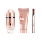 Kit-Perfume-Carolina-Herrera-212-Vip-Rose-Eau-de-Parfum-Feminino-80-ml---Creme-Corporal-100-ml---Miniatura-10-ml-F2