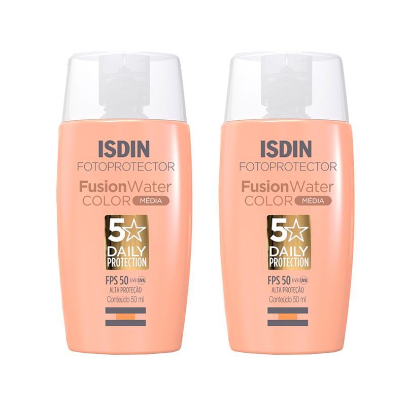 Kit-Isdin-Fotoprotecao-Protetor-Solar-Color-Fps-50-50ml-2-Unidades-F1