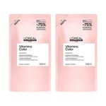 Kit-L-Oreal-Professionel-Serie-Expert-Vitamino-Color-Shampoo-240ml-Refil---2-Unidades-F1