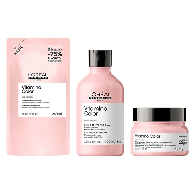 Kit-L-Oreal-Professionel-Serie-Expert-Vitamino-Color-Shampoo-240ml-Refil---Shampoo-300ml---Mascara-250g-F1