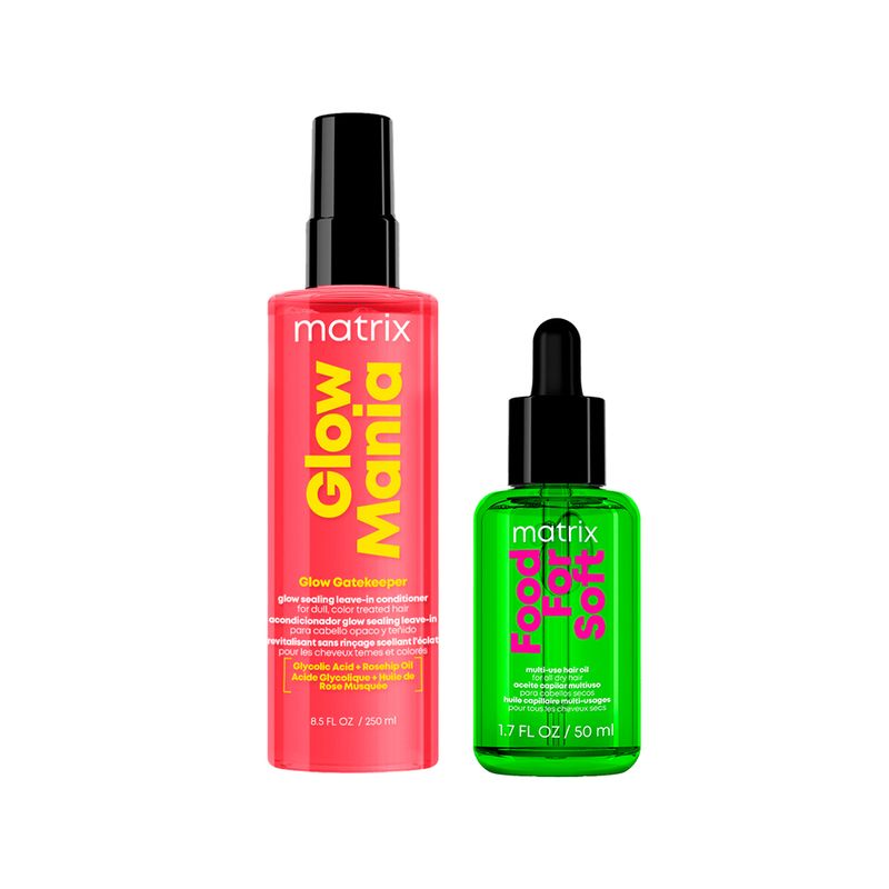 Kit-Matrix-Glow-Mania-Leave-In-200ml---Food-For-Soft-Oleo-50ml-F1