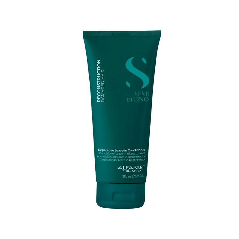 Condicionador-Leave-in-Alfaparf-Milano-Professional-Semi-Di-Lino-Reconstruction-Reparative-200-ml-F1