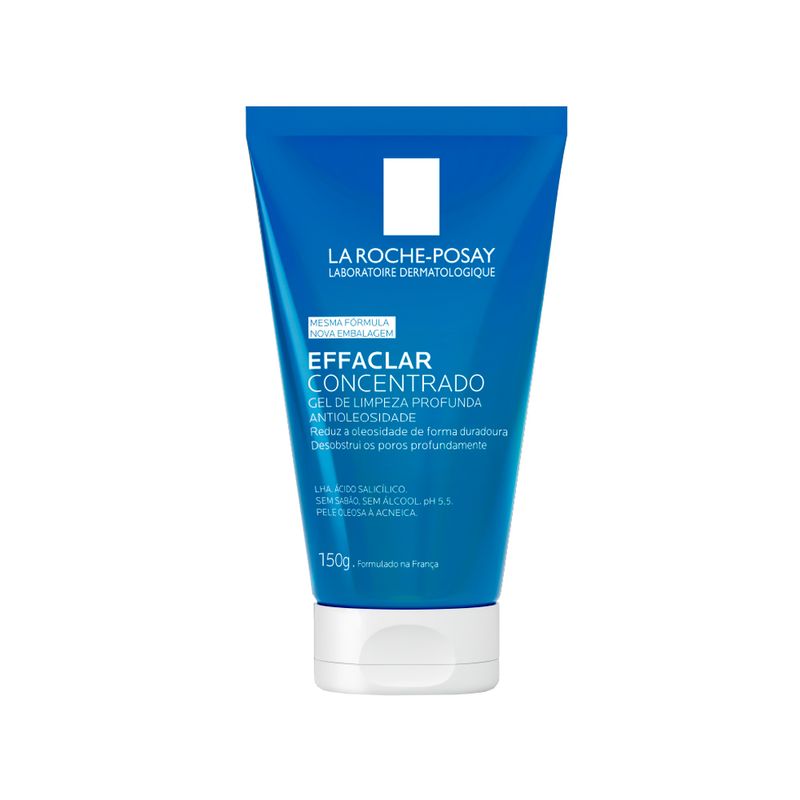 Gel-Facial-de-Limpeza-La-Roche-Posay-Effaclar-Concentrado-150-g-F1