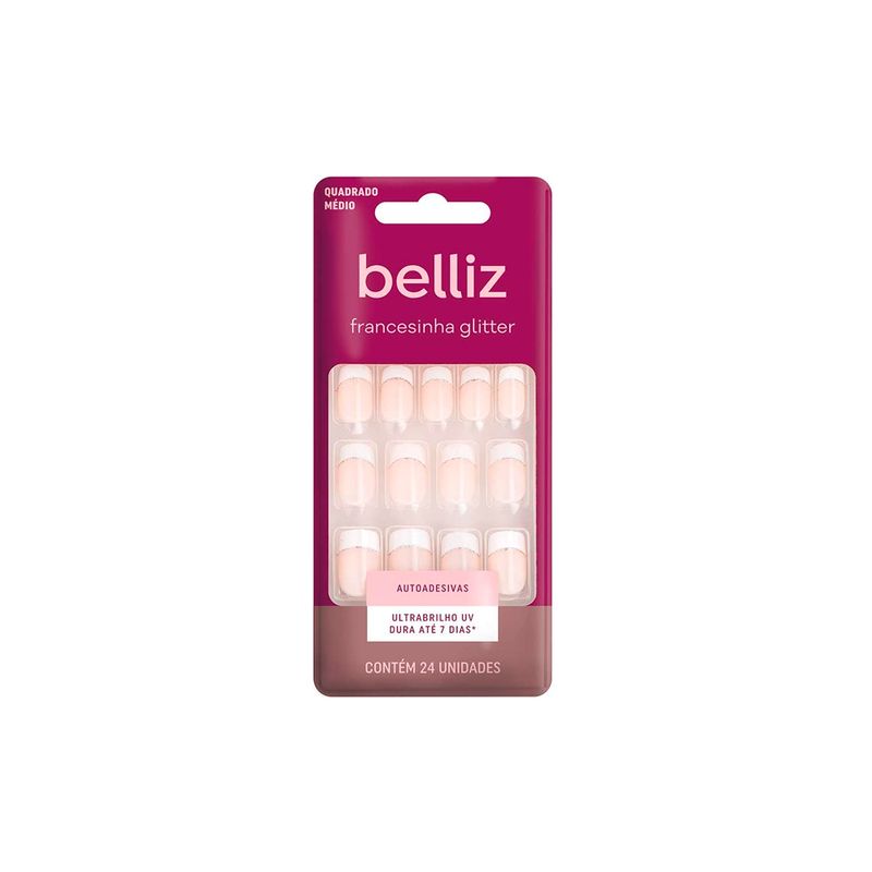 Unhas-Autoadesivas-Belliz-Francesinha-Glitter-F1