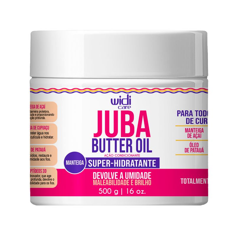 Juba-Butter-Oil-Super-Hidratante-Acao-Condicionante---Widi-Care---500g